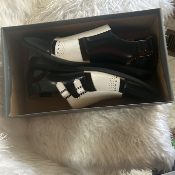 Stacy Adams Calleo blk & white Like New - Picture 12 of 12